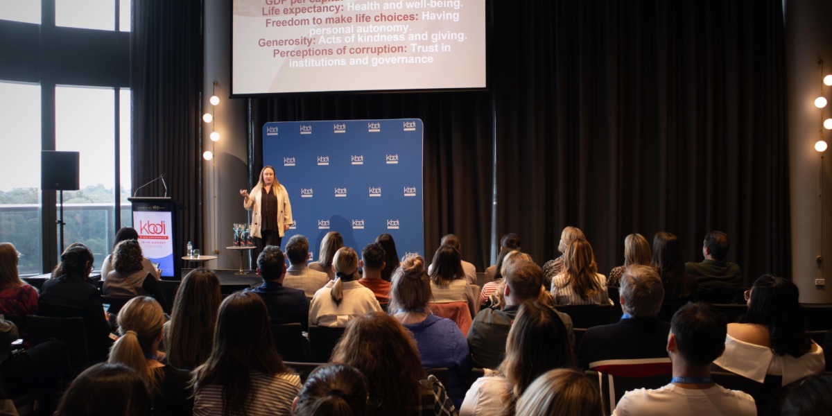 Lauren's final message was clear: design with intention, foster connection, and always keep well-being at the heart of your work.